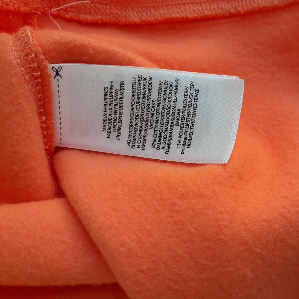 Polo Ralph Lauren Men's Orange Equestrian Riding Academy Hoodie Big & Tall LT - Picture 7 of 8